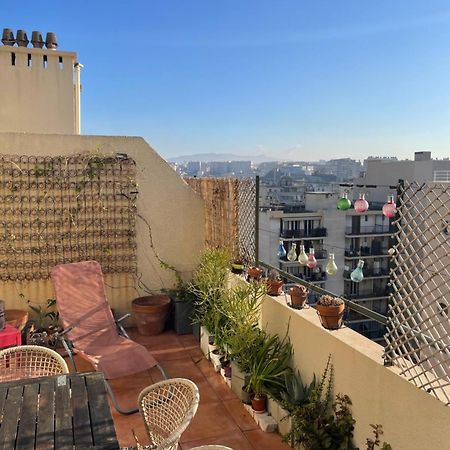4 Personnes Appart 60 M2 Terrasse 35M2 Sejour Sud 2 Vraies Chambres Gare Saint-Charles Universite Marsella Exterior foto