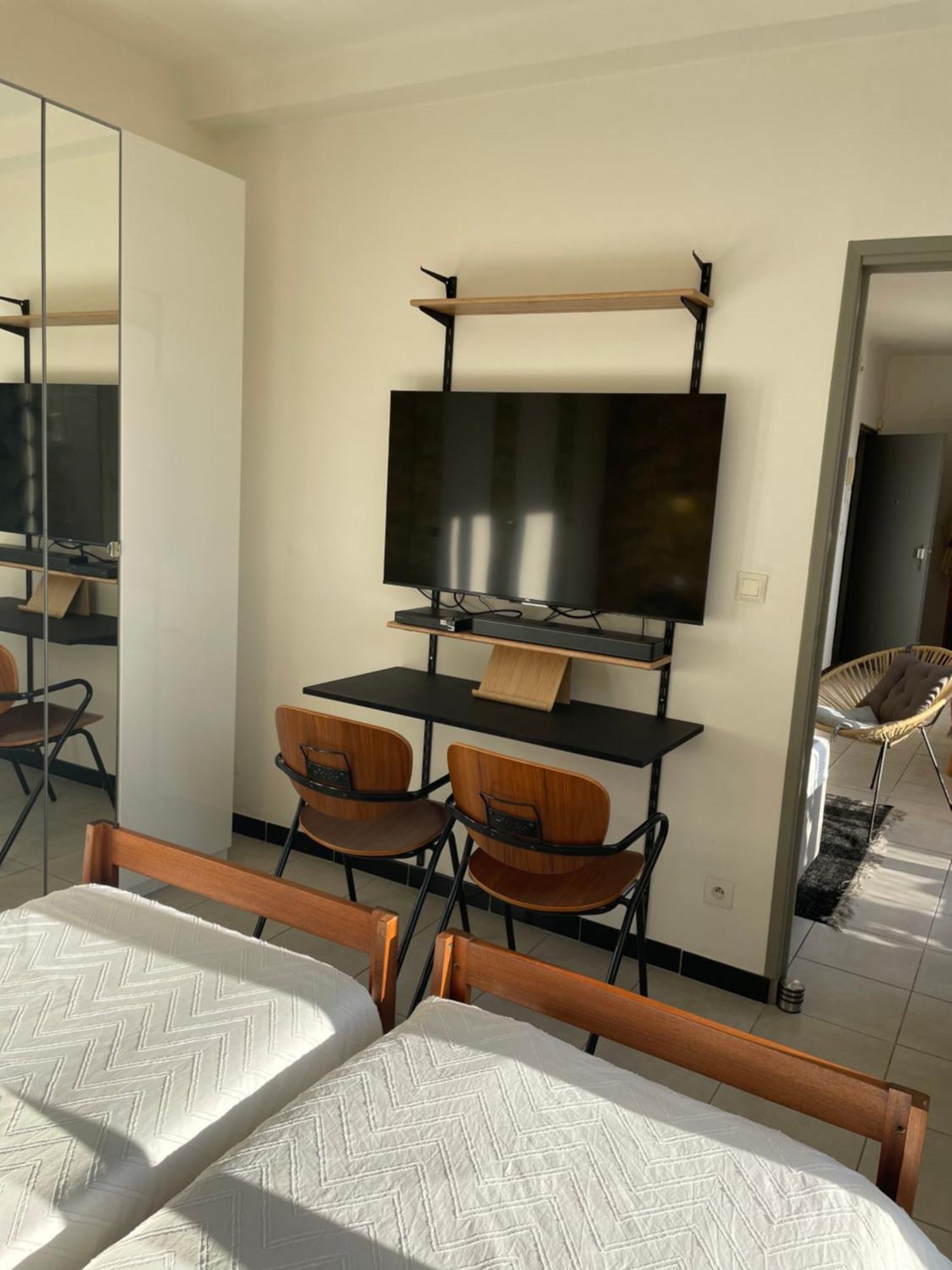 4 Personnes Appart 60 M2 Terrasse 35M2 Sejour Sud 2 Vraies Chambres Gare Saint-Charles Universite Marsella Exterior foto