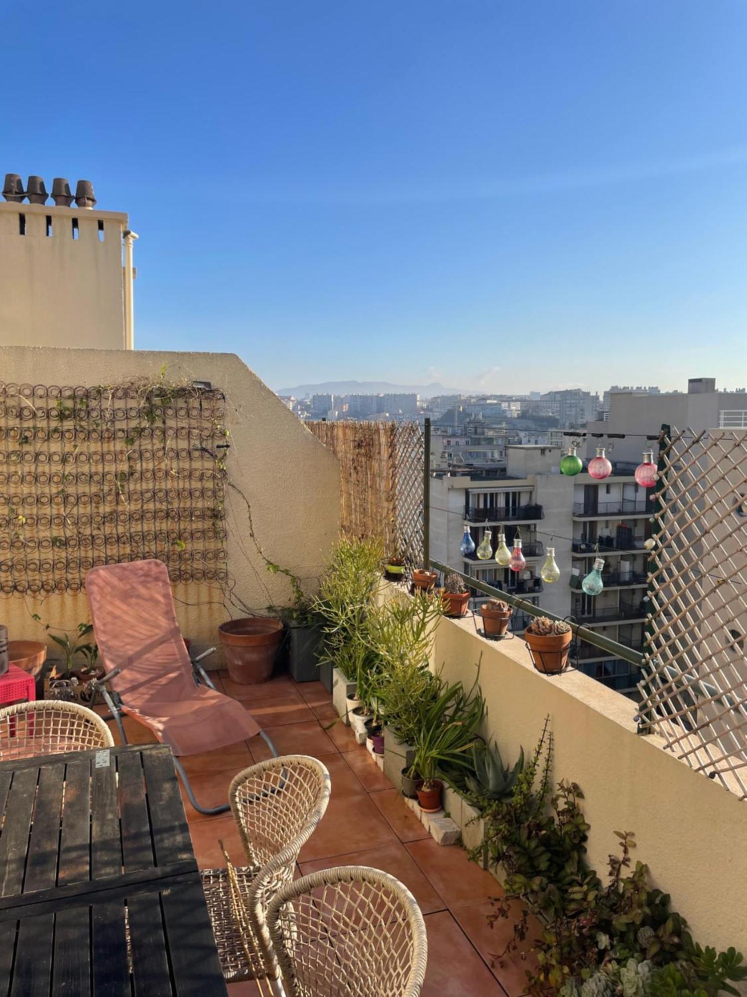 4 Personnes Appart 60 M2 Terrasse 35M2 Sejour Sud 2 Vraies Chambres Gare Saint-Charles Universite Marsella Exterior foto